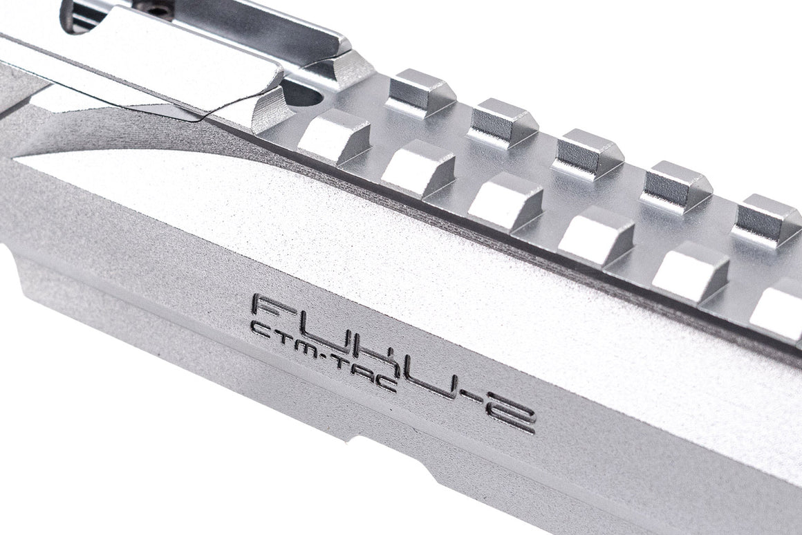 CTM Fuku-2 CNC Aluminum SHARK Upper For Action Army AAP-01 GBB Pistol Series-Army Green