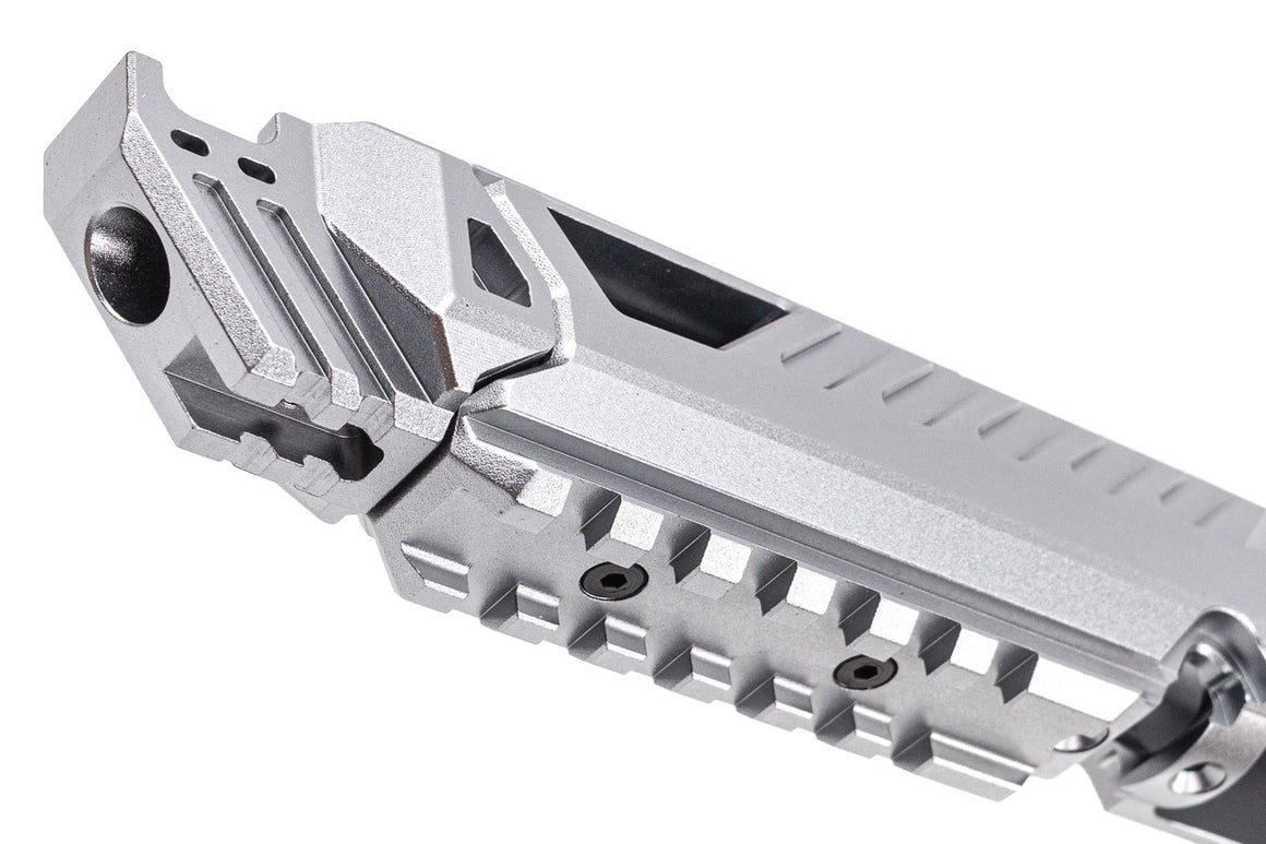 CTM Fuku-2 CNC Aluminum SHARK Upper For Action Army AAP-01 GBB Pistol Series-Army Green