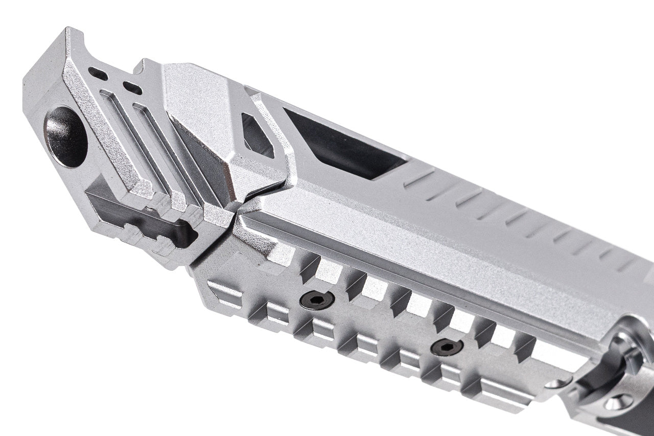 CTM Fuku-2 CNC Aluminum SHARK Upper For Action Army AAP-01 GBB Pistol Series-Army Green