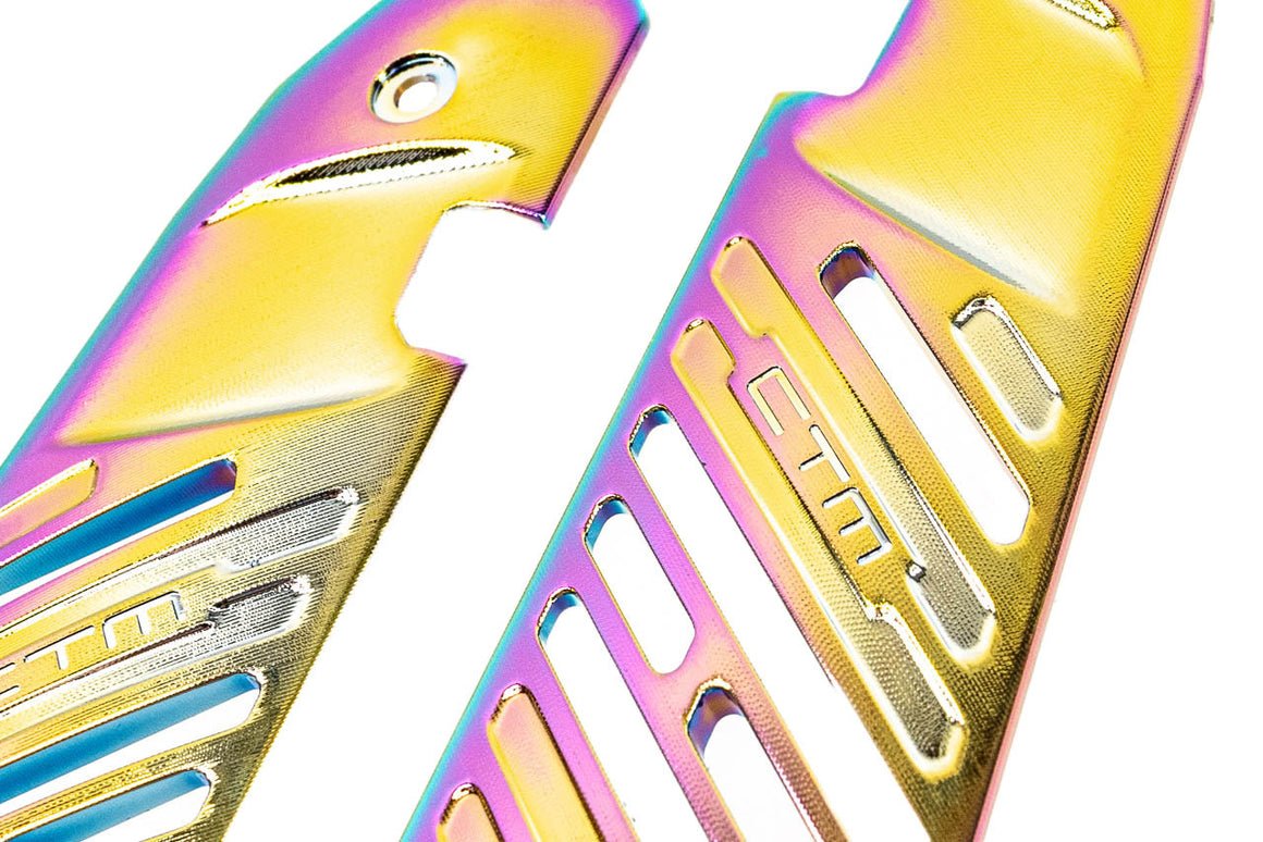 CTM CNC Aluminum Fuku-2 Grip Panel & Magazine Release Set For Action Army AAP01 GBBP Series