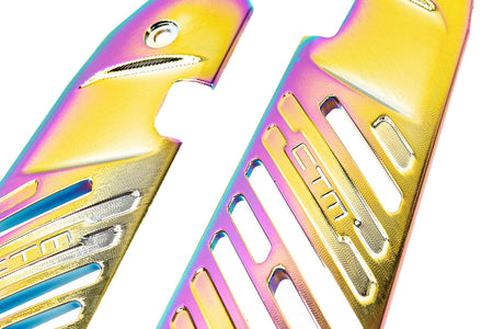 CTM CNC Aluminum Fuku-2 Grip Panel & Magazine Release Set For Action Army AAP01 GBBP Series