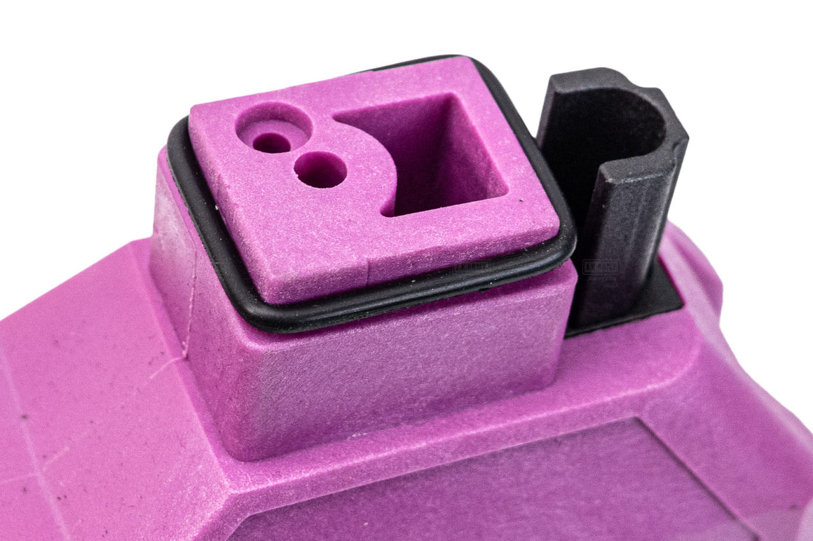 CTM Hi-Capa HPA M4 Magazine Adapter For Marui TM Hi-Capa GBBP Series -Purple x Green Button