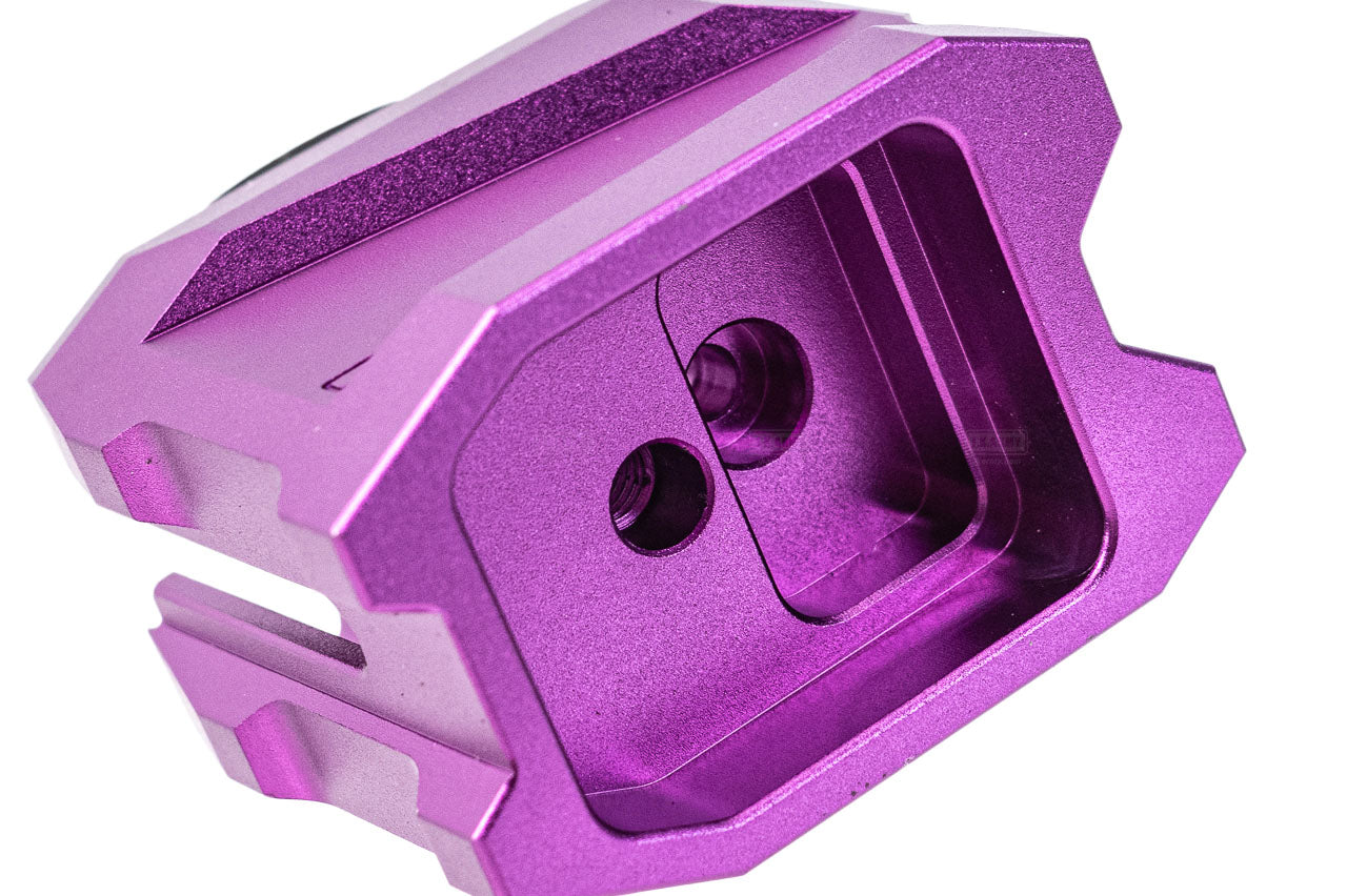 CTM CNC Aluminum Magazine Extension Plate For Marui TM Hi-Capa GBBP Series -Gold