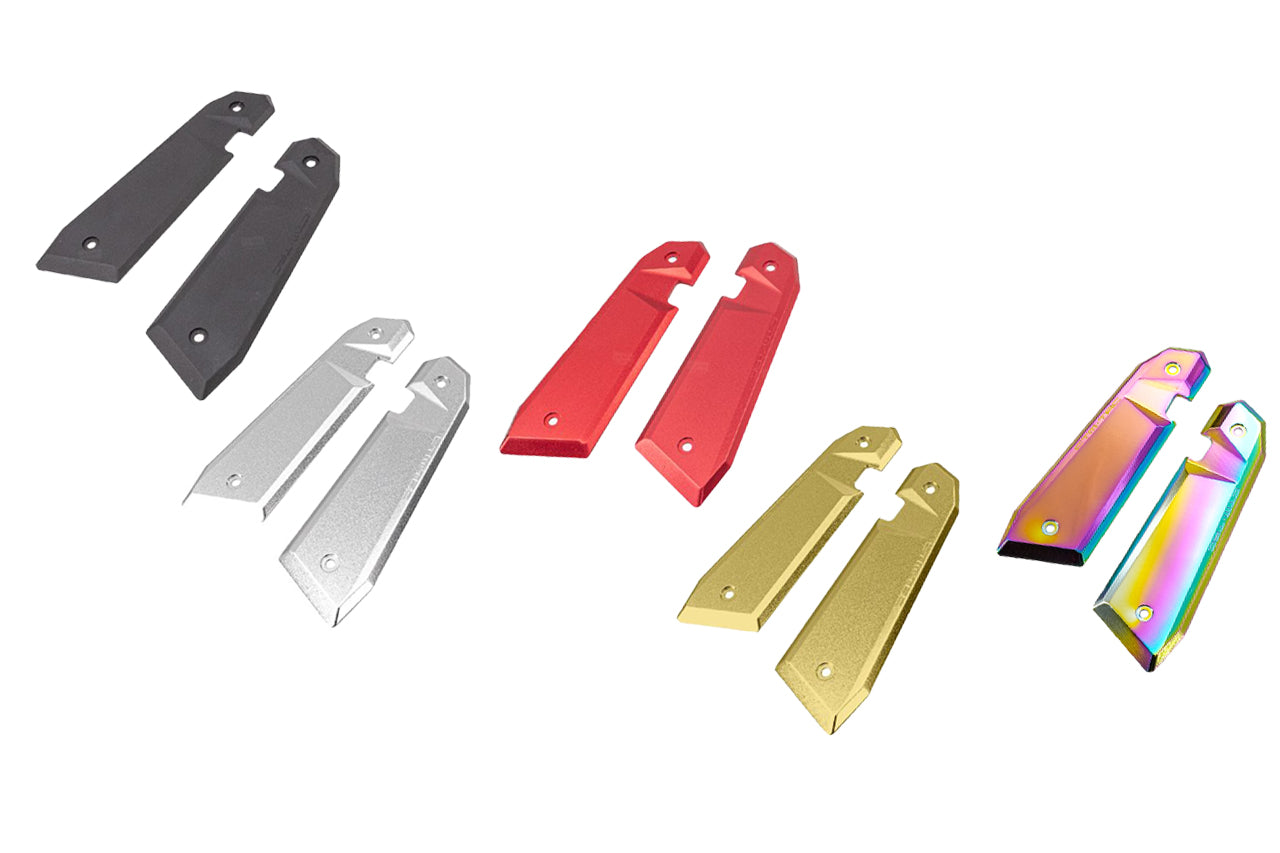 CTM CNC Aluminum FUKU-2 Frame Aero Side Panel Type-B For Action Army AAP-01 GBBP Series -Rainbow