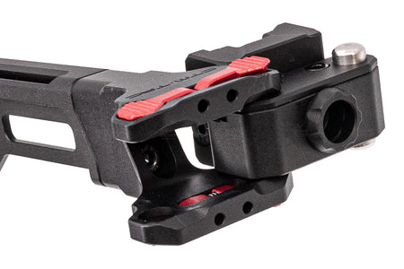 CTM TwinFold Folding Stock With 1913 20mm Rail Adaptor ( 4.2" / 5.0" / 6.6" Extension ) -6.6"