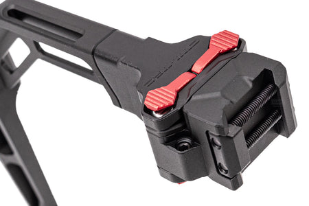 CTM TwinFold Folding Stock With 1913 20mm Rail Adaptor ( 4.2" / 5.0" / 6.6" Extension ) -6.6"