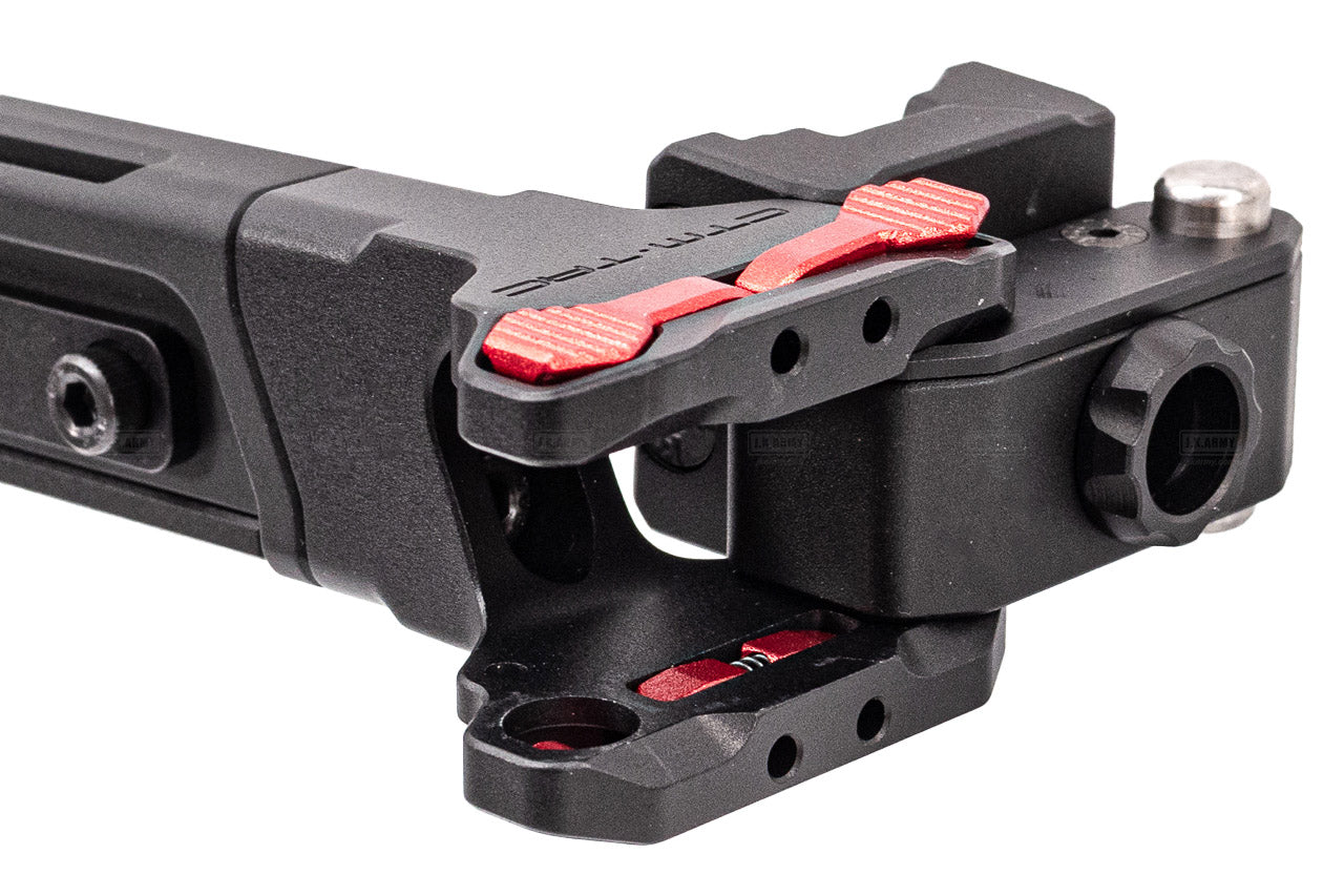 CTM TwinFold Adjustable Folding Stock With 1913 20mm Rail Adaptor