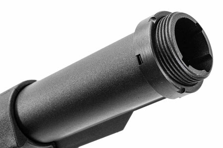 EMG ETA Retractable Battery Storage Stock with Buffer Tube For AR / M4 AEG Series -Brown