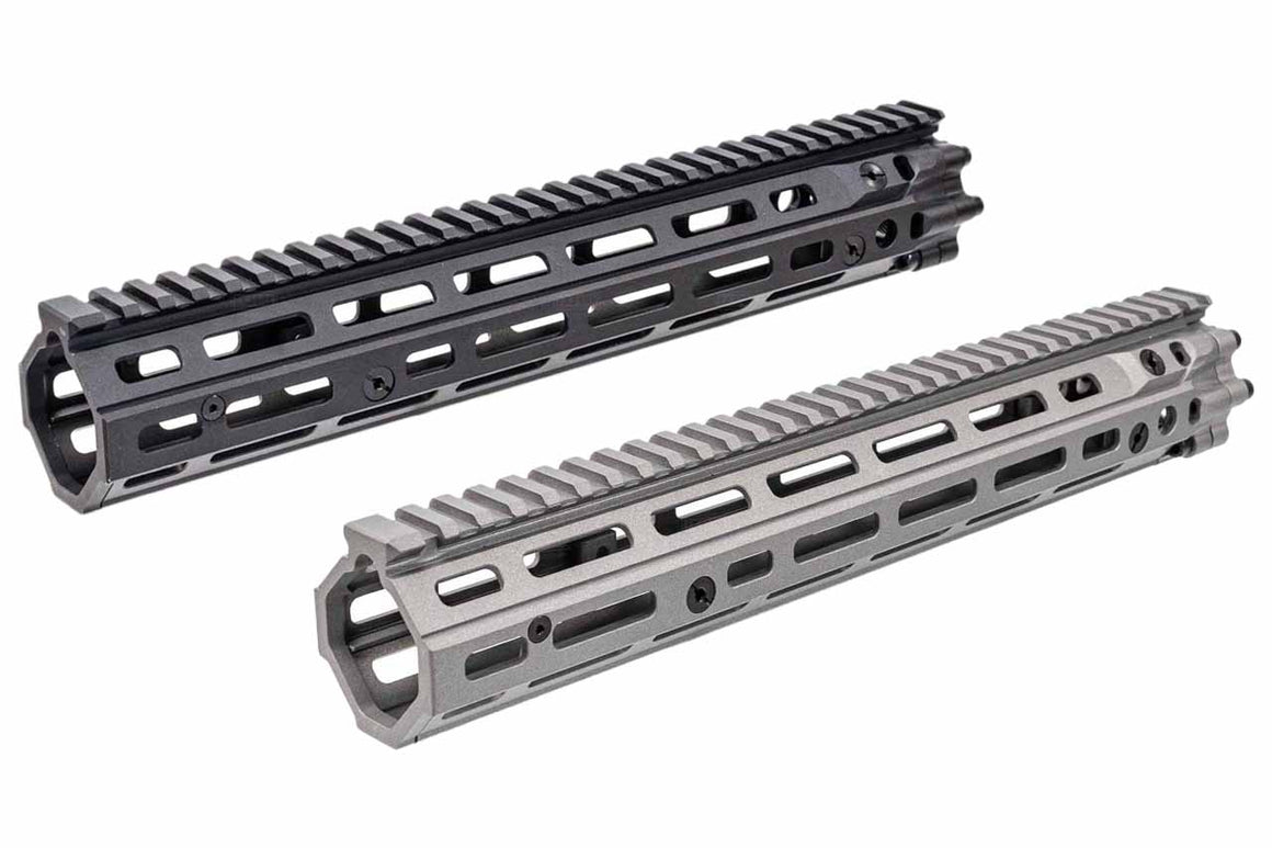 EMG Daniel Defense Licensed 12.5" M-LOK RIS III Handguard For CYMA AR / M4 AEG Series -Silver