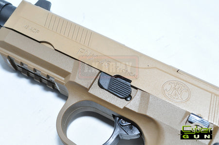 Cybergun FN FNX45 Tactical GBB Airsoft Pistol ( DE )