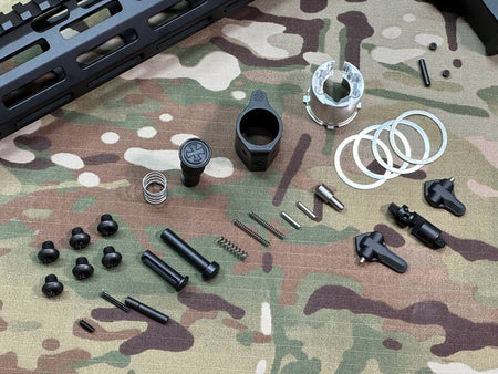 EMG Noveske Licensed Chainsaw SBR Receiver and Handguard Conversion Kit Set For Marui TM MWS GBBR Series ( by DYTAC )