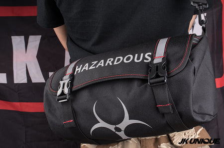 The Division Cosplaying Game Dark Zone Bag ( HAZARDOUS ) ( SHD Agent ) ( Black Limited Edition )
