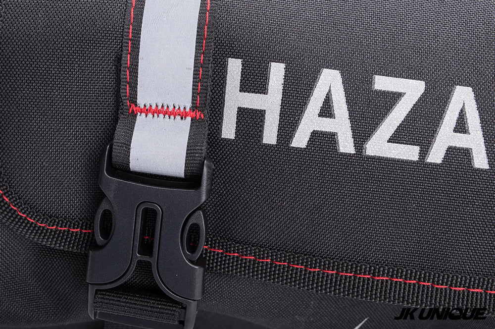 The Division Cosplaying Game Dark Zone Bag ( HAZARDOUS ) ( SHD Agent ) ( Black Limited Edition )