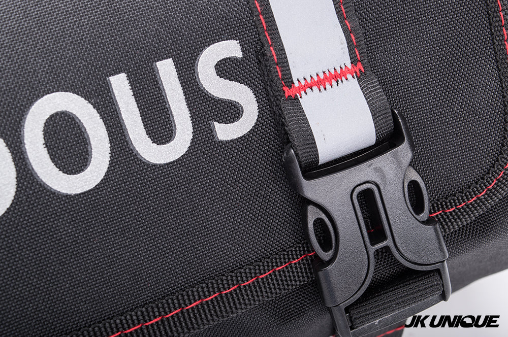 The Division Cosplaying Game Dark Zone Bag ( HAZARDOUS ) ( SHD Agent ) ( Black Limited Edition )