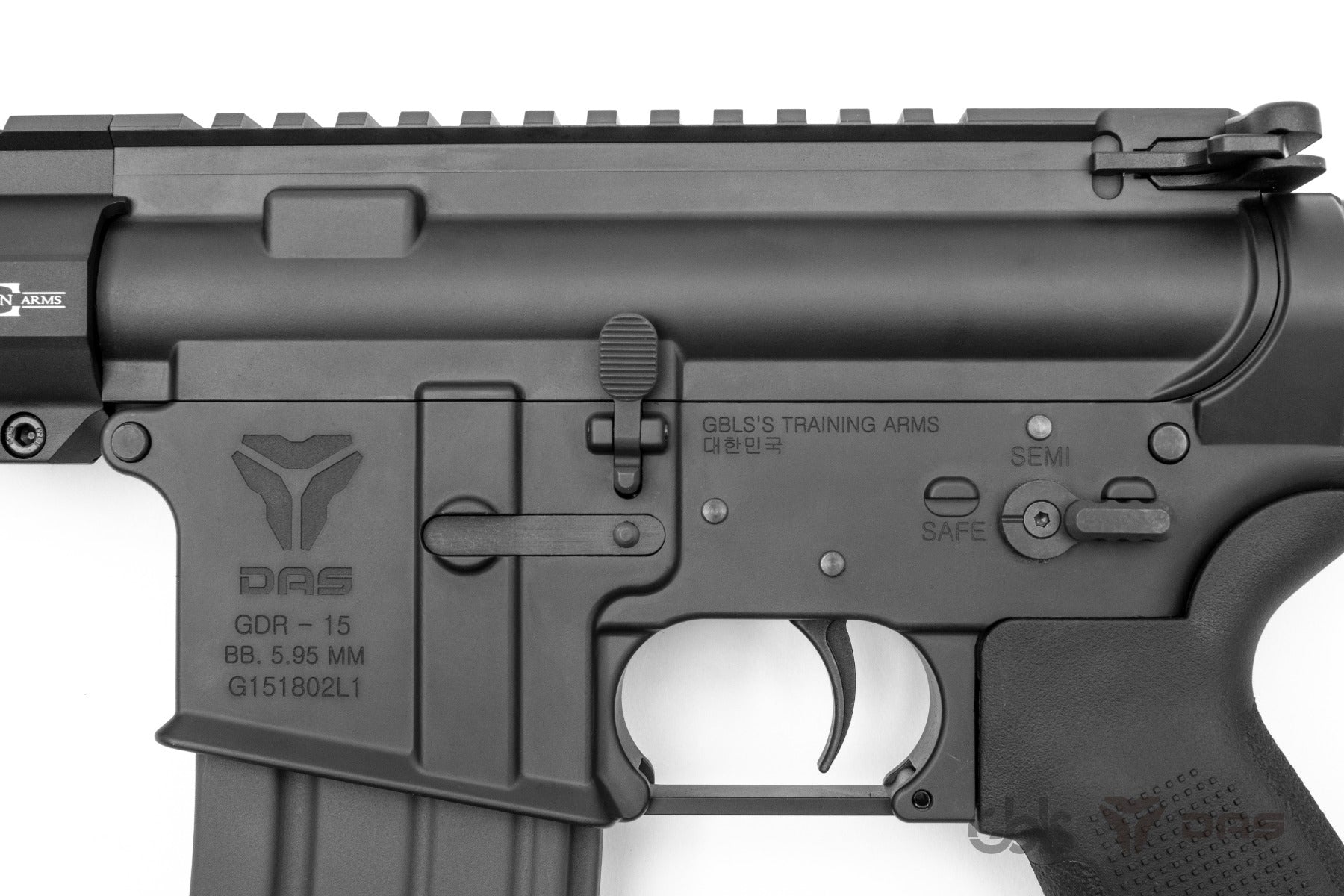 GBLS DAS GDR15 Completed Airsoft ( PTS EPS & Centurion Arms CMR Rail 13.5” M-LOK ) ( EBB )-No Marking