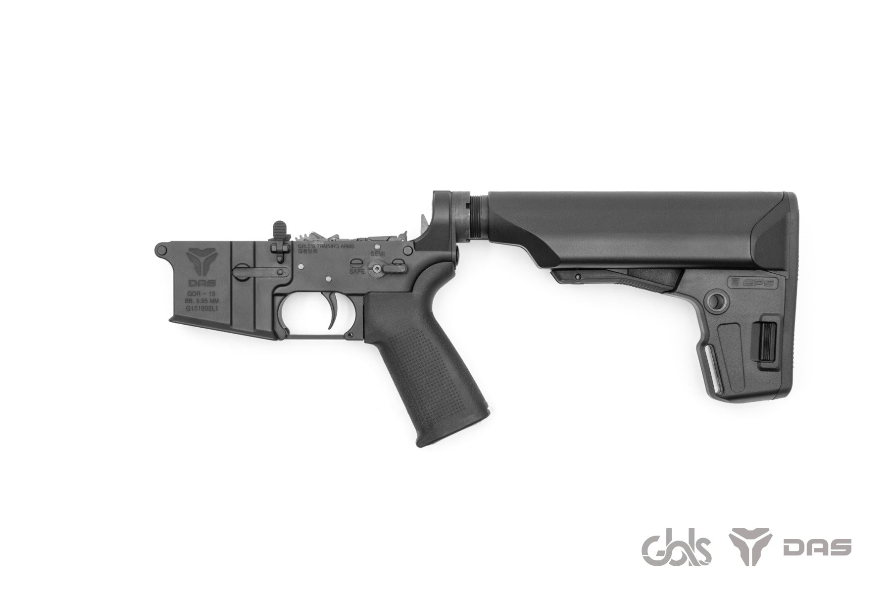 GBLS DAS GDR15 Completed Airsoft ( PTS EPS & Centurion Arms CMR Rail 13.5” M-LOK ) ( EBB )-No Marking