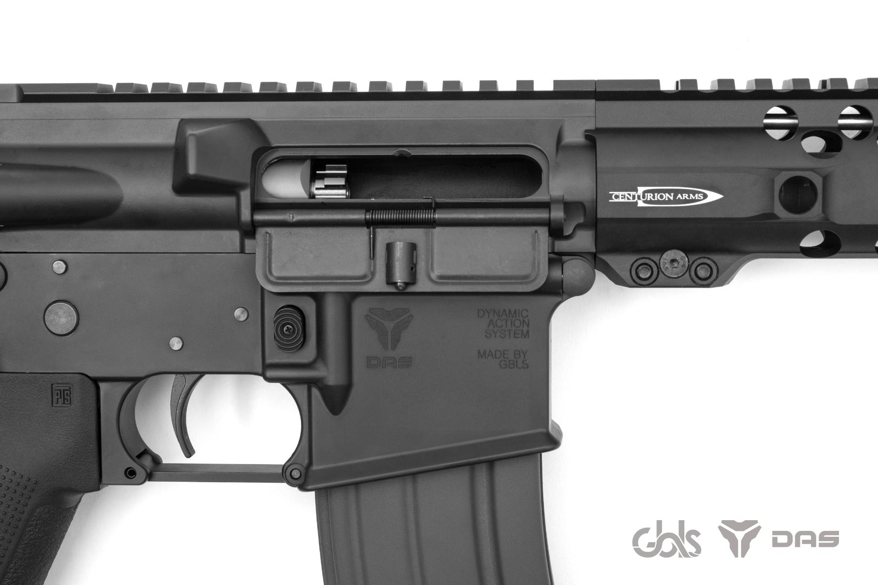 GBLS DAS GDR15 Completed Airsoft ( PTS EPS & Centurion Arms CMR Rail 13.5” M-LOK ) ( EBB )-No Marking