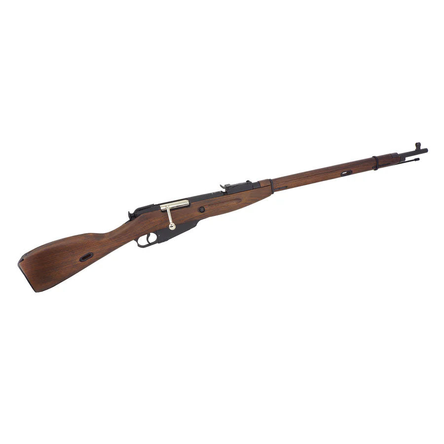 Double Bell Mosin Nagant M1891 / 30 With 3.5X PU Scope Shell-Ejecting Spring Power Rifle Airsoft