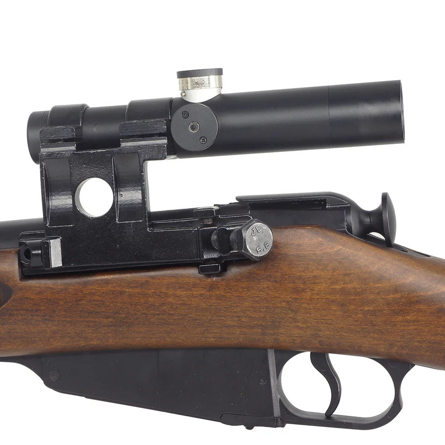 Double Bell Mosin Nagant M1891 / 30 With 3.5X PU Scope Shell-Ejecting Spring Power Rifle Airsoft