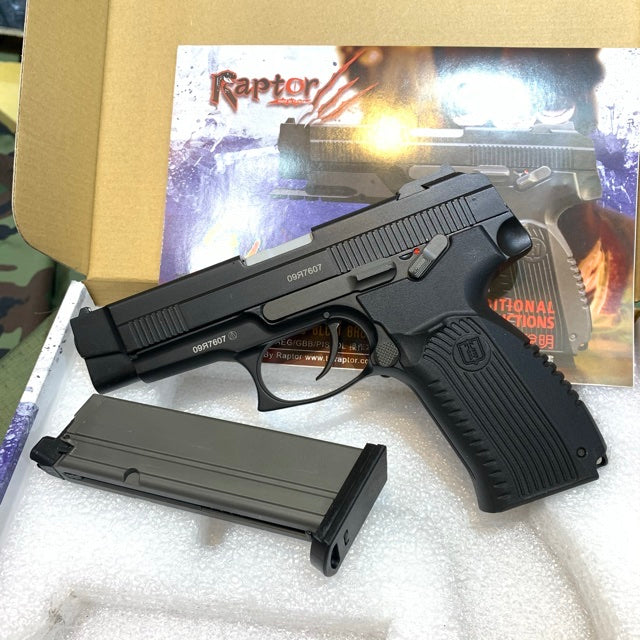 Raptor MP443 GBB Pistol NL International Version ( Black ) ( TWI )