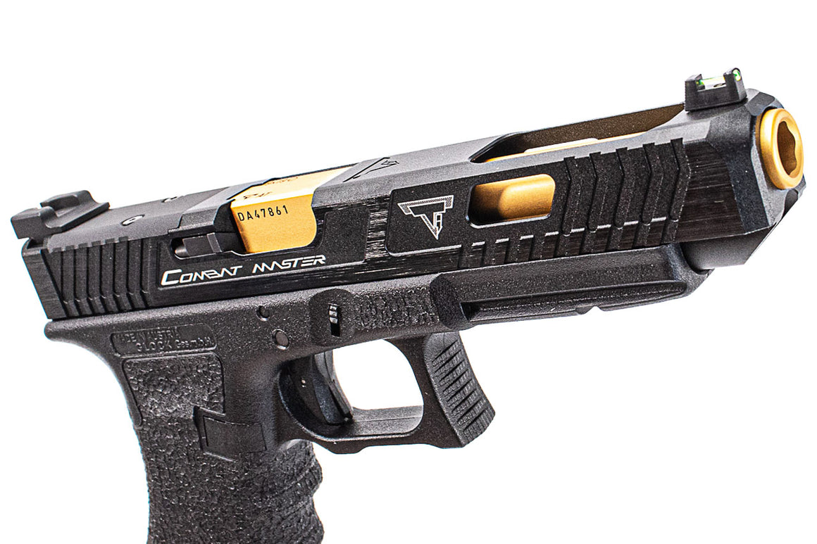 DCG Custom - EMG TTI Combat Master G34 MOS GBB Pistol Airsoft Aluminum Slide & Barrel Ver. ( GHK Glock 17 GBBP System )