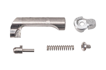 Dream Capa DCP CNC Aluminium INF Grip ( Infinity Stripe Hollow Style ) For TM Hi-Capa GBBP Airsoft Series ( 5-Axis CNC Machining )-Red