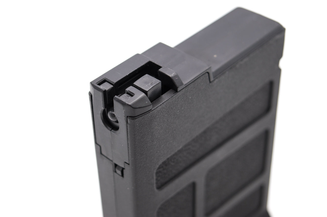 Double Eagle DE M66 Polymer Spring Sniper Magazine 50 Rounds 6mm ( Black )