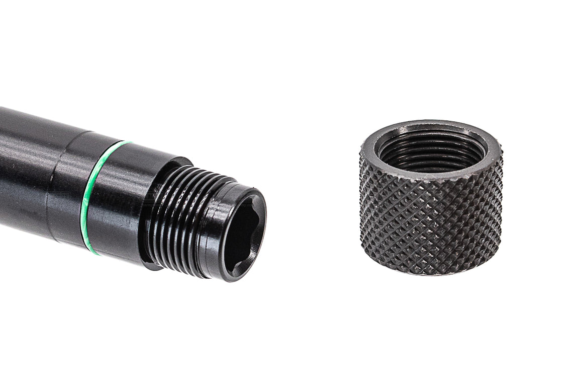 Detonator CNC Aluminum 14mm CCW Thread Outer Barrel For KSC MK23 Mod0 GBB ( System 0 )