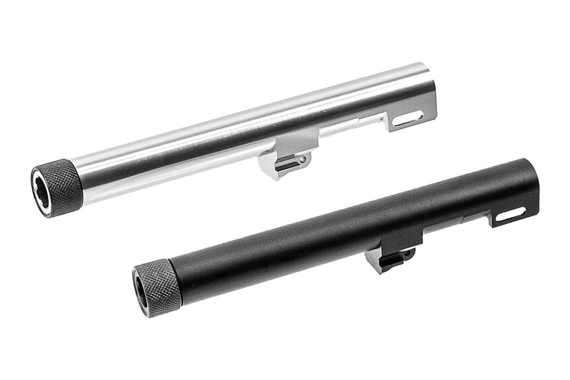 Detonator 14mm CCW Threaded Outer Barrel For Marui TM M9 / M9A1 GBBP Series -Silver