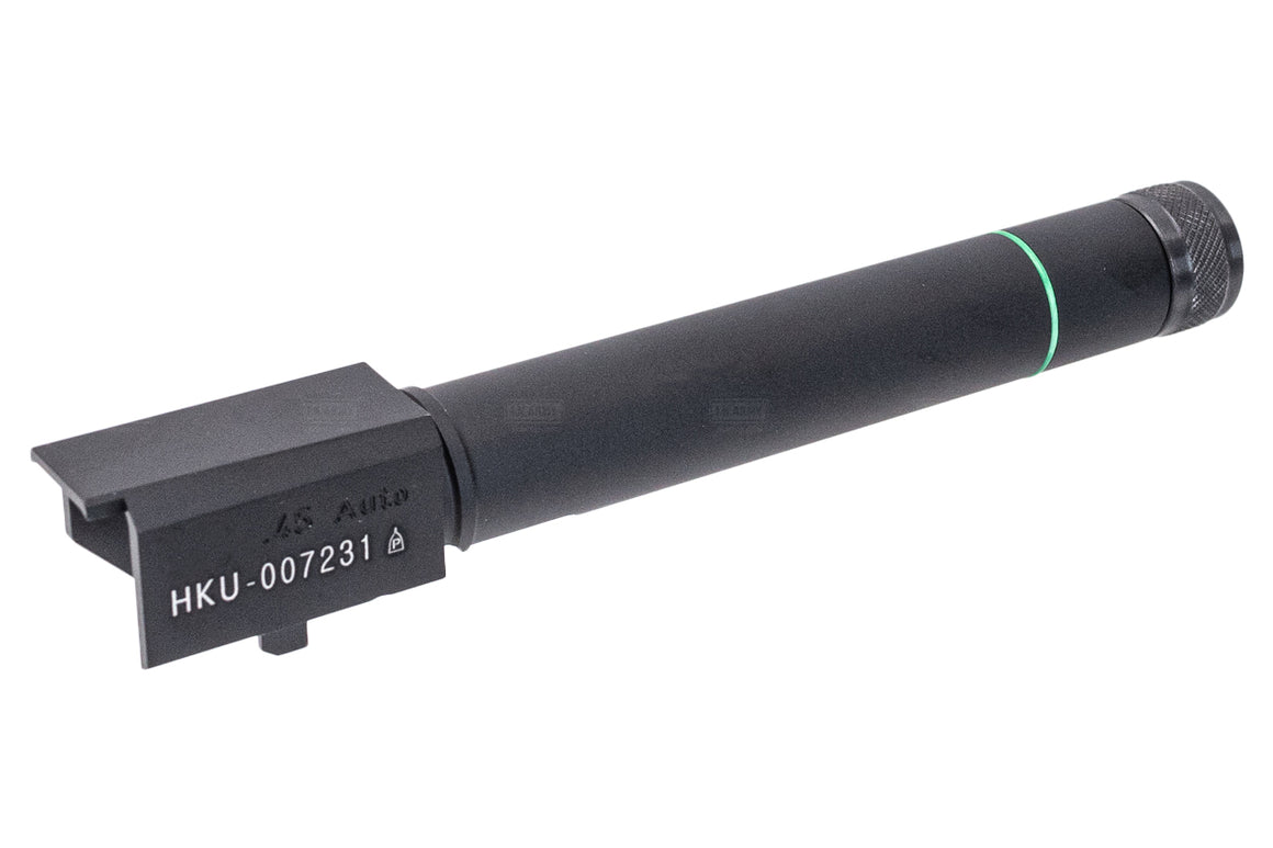 Detonator CNC Aluminum 14mm CW Threaded Outer Barrel For Marui TM HK45 GBBP