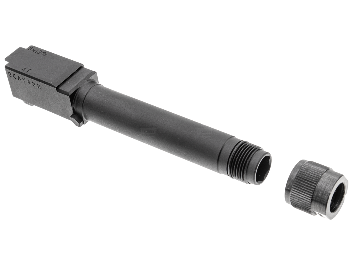 Detonator CNC Aluminum G19 Factory Style Threaded Outer Barrel for Tokyo Marui G Model 19 Gen4 GBB Pistol Airsoft ( 14mm CCW )