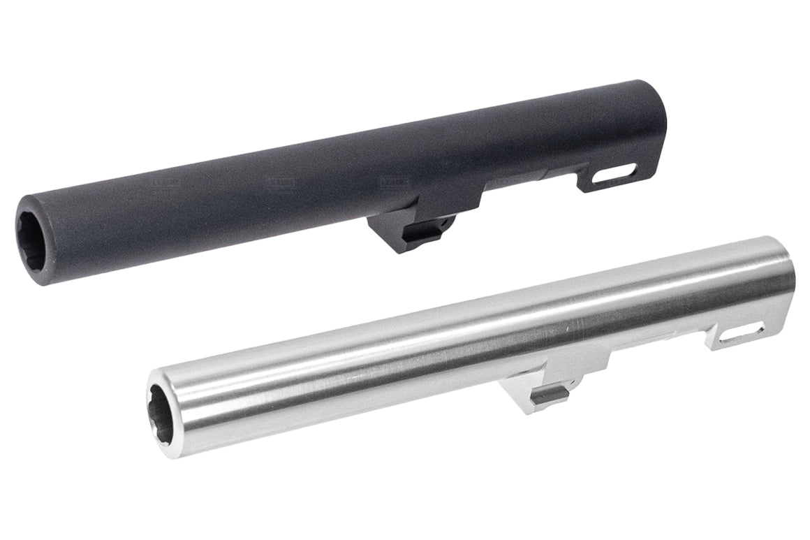 Dentonator Aluminum Standard Outer Barrel For Marui TM M9A1 GBBP-Silver