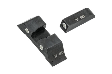 Detonator Steel TRI GL-01 Style Sight Set For Umarex GHK / VFC Glock GBBP Series ( 2025 Version )