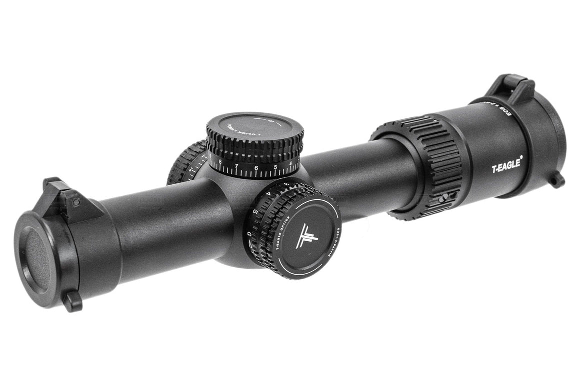 DISCOVERY T-EAGLE Optics EOS 1.2-6X24 IR LVPO Rifle Scope ( Black )