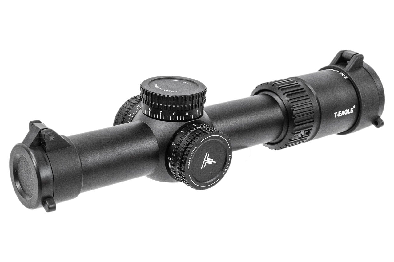 DISCOVERY T-EAGLE Optics EOS 1.2-6X24 IR LVPO Rifle Scope ( Black )