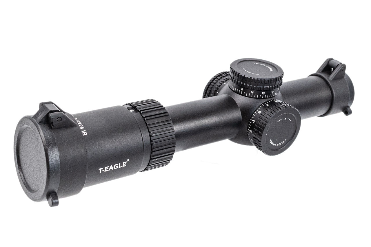 DISCOVERY T-EAGLE Optics EOS 1.2-6X24 IR LVPO Rifle Scope ( Black )