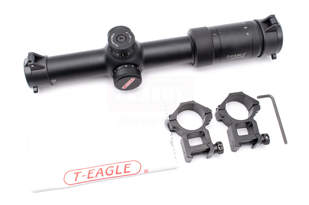 DISCOVERY T-EAGLE Optics ER 1-6X24 IR Rifle Scope ( Black )