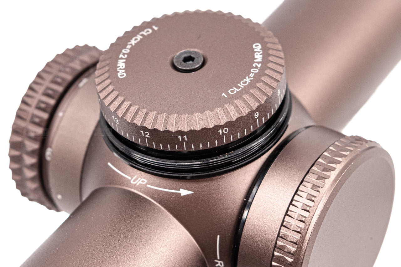 DISCOVERY T-EAGLE Optics XT 1.2-6X24 FFP Rifle Scope ( FDE )