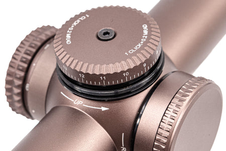 DISCOVERY T-EAGLE Optics XT 1.2-6X24 FFP Rifle Scope ( FDE )