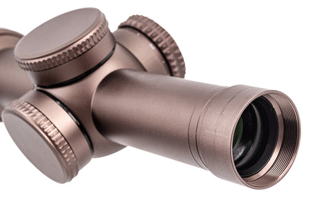 DISCOVERY T-EAGLE Optics XT 1.2-6X24 FFP Rifle Scope ( FDE )