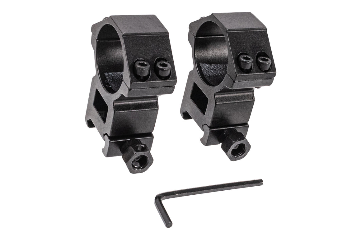 Discovery WG 1.2-6X24 IRAI Tactical Rifle Scope R&G Illuminated Hunting Sights With Bullet Wheel Angle Indicator Bubble Locator ( Black )