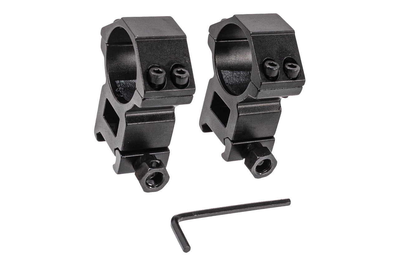 Discovery WG 1.2-6X24 IRAI Tactical Rifle Scope R&G Illuminated Hunting Sights With Bullet Wheel Angle Indicator Bubble Locator ( Black )