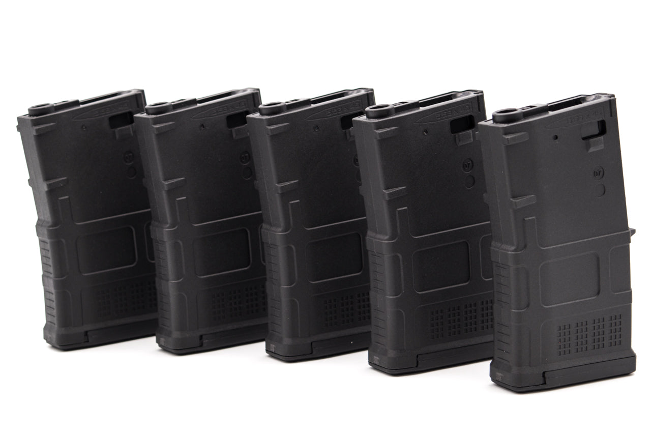 DMAG M4 20 / 180 Rds Hi-Cap Wheel EMM Short AEG Magazine ( M Version ) ( Black / DE )-Black