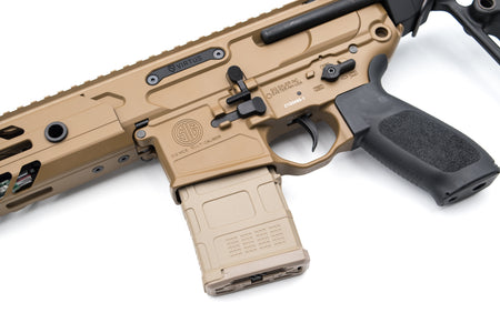 DMAG M4 20 / 180 Rds Hi-Cap Wheel EMM Short AEG Magazine ( M Version ) ( Black / DE )-Black