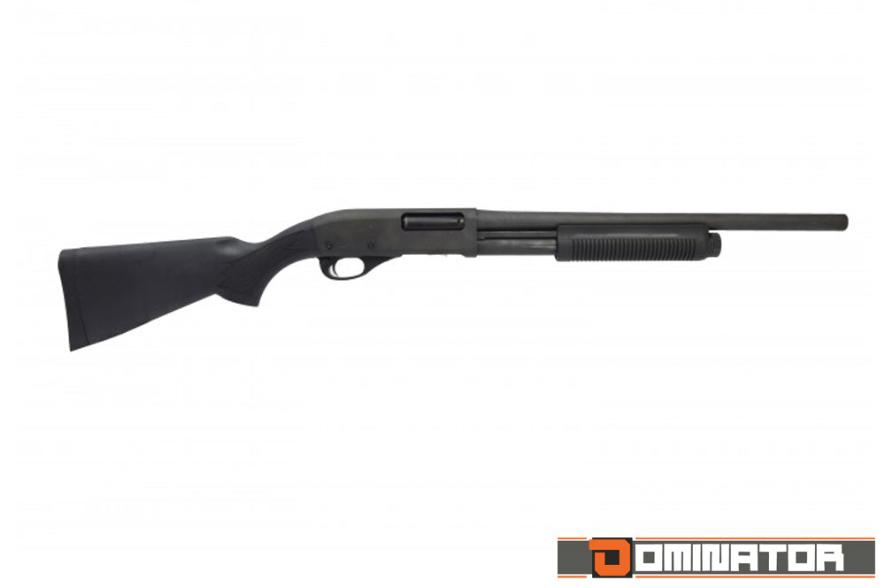 DOMINATOR DM870 Shotgun Airsoft Full Steel ( 4+1 Version ) ( BK )