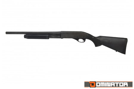 DOMINATOR DM870 Shotgun Airsoft Full Steel ( 4+1 Version ) ( BK )