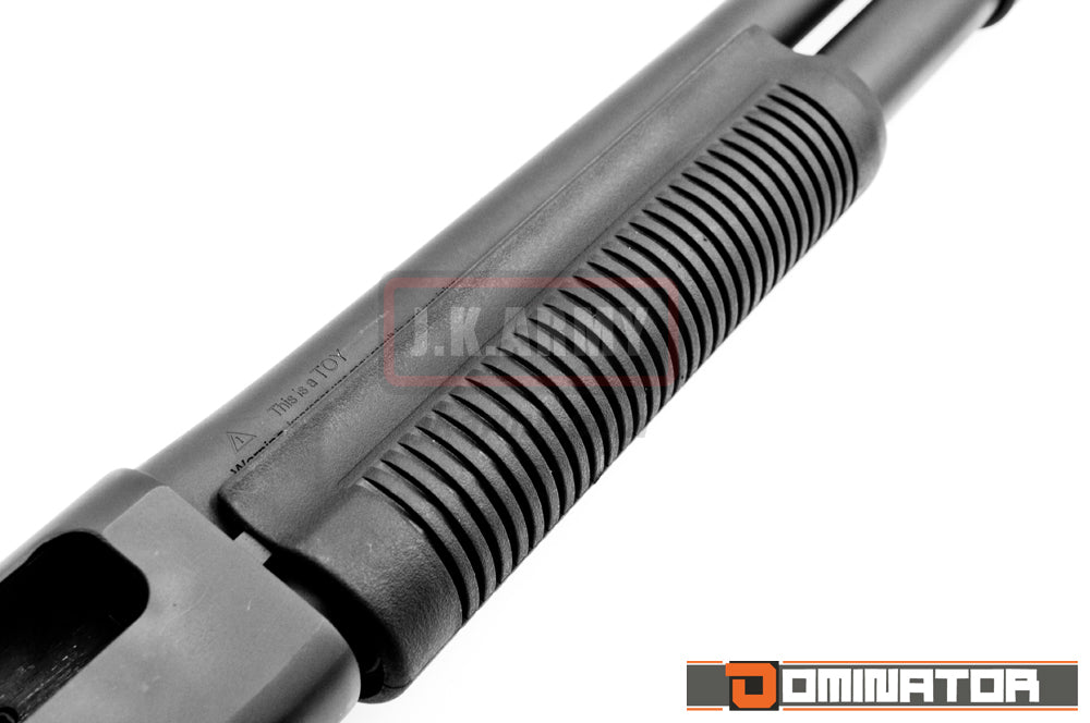 DOMINATOR DM870 Shotgun Airsoft Full Steel ( 4+1 Version ) ( BK )