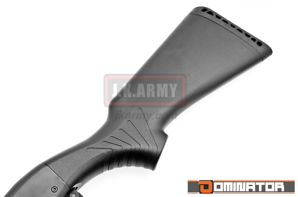 DOMINATOR DM870 Shotgun Airsoft Full Steel ( 4+1 Version ) ( BK )