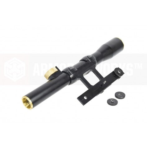 Armorer Works AW K00000 M712 Scope & Flash Hider Set ( Black )