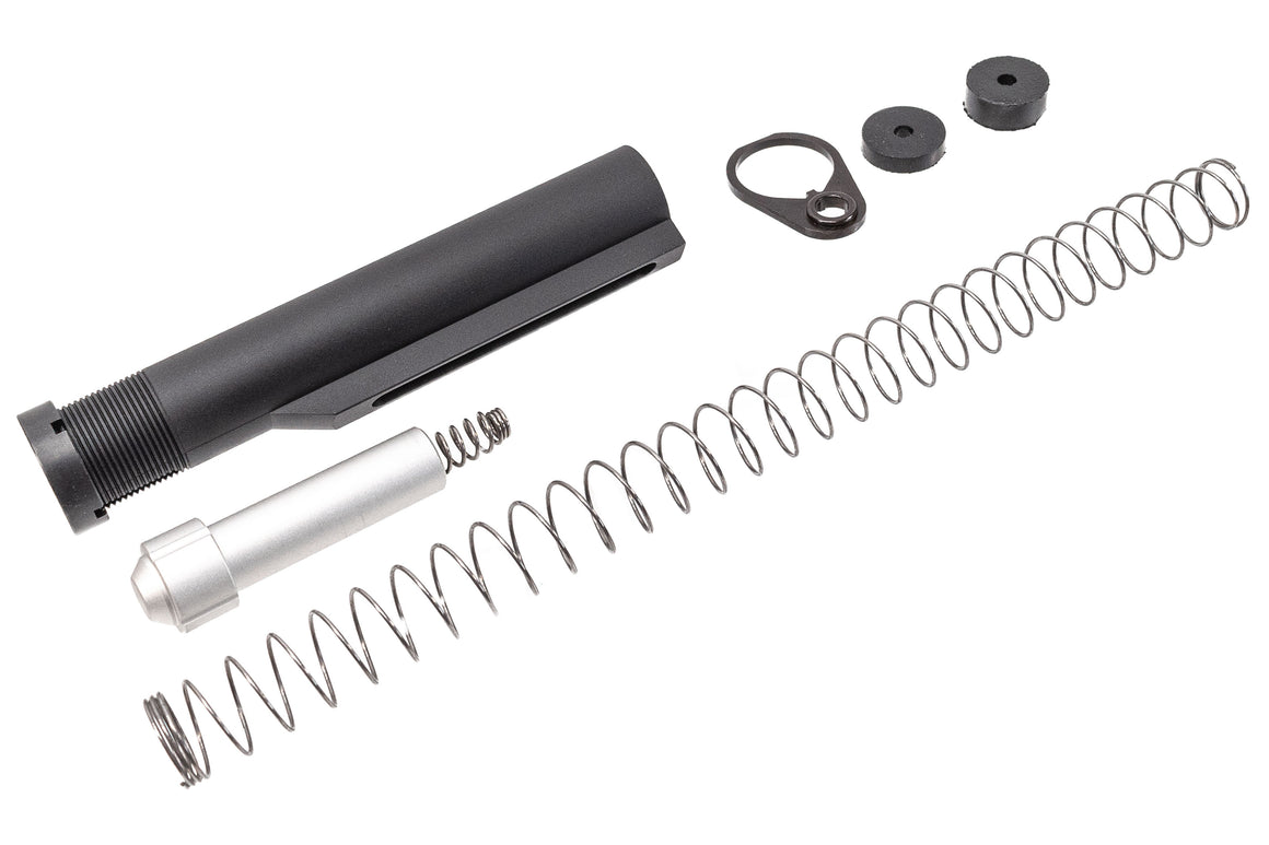 DYTAC CNC Aluminum 6 Position RS Spec Buffer Tube Set For AR / M4 GBBR Series ( With Buffer & Recoil Spring )